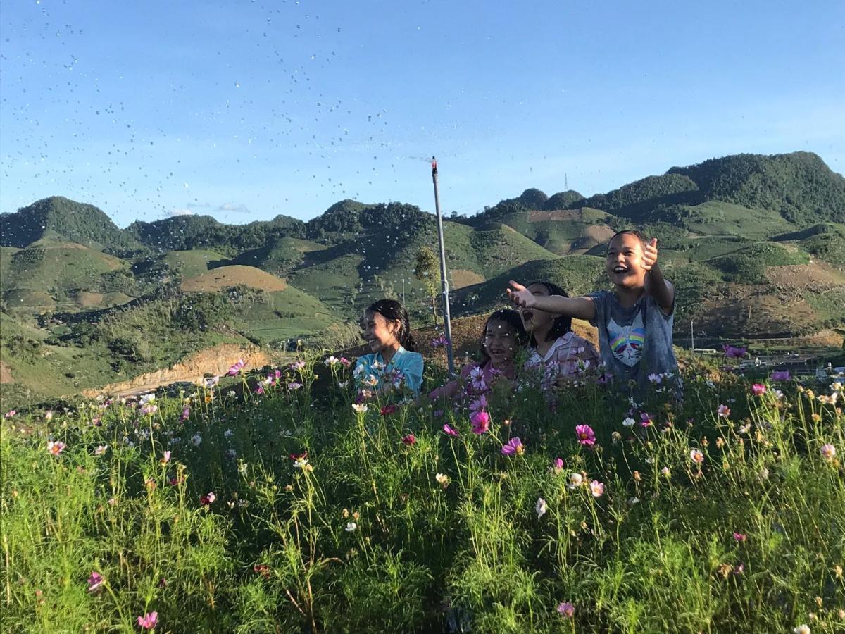 Vuon Tren May - Skyline Farm & Homestay 목쩌우 외부 사진